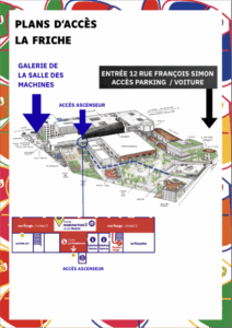 Plan d'accès La Friche