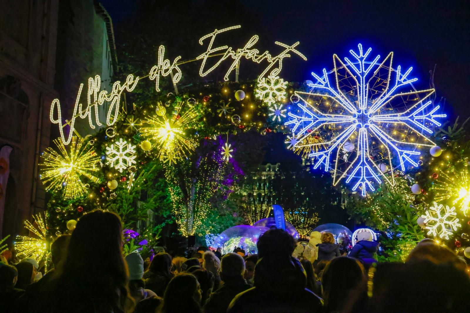 Village des enfants Marseille Noel