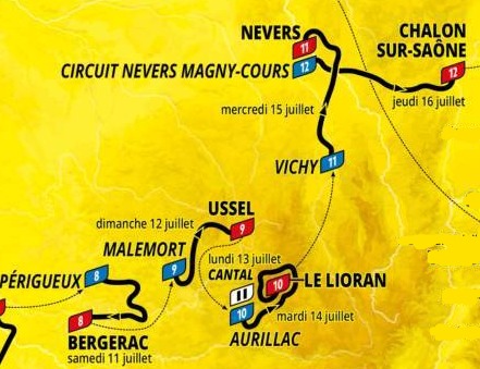 Tour de France Vichy