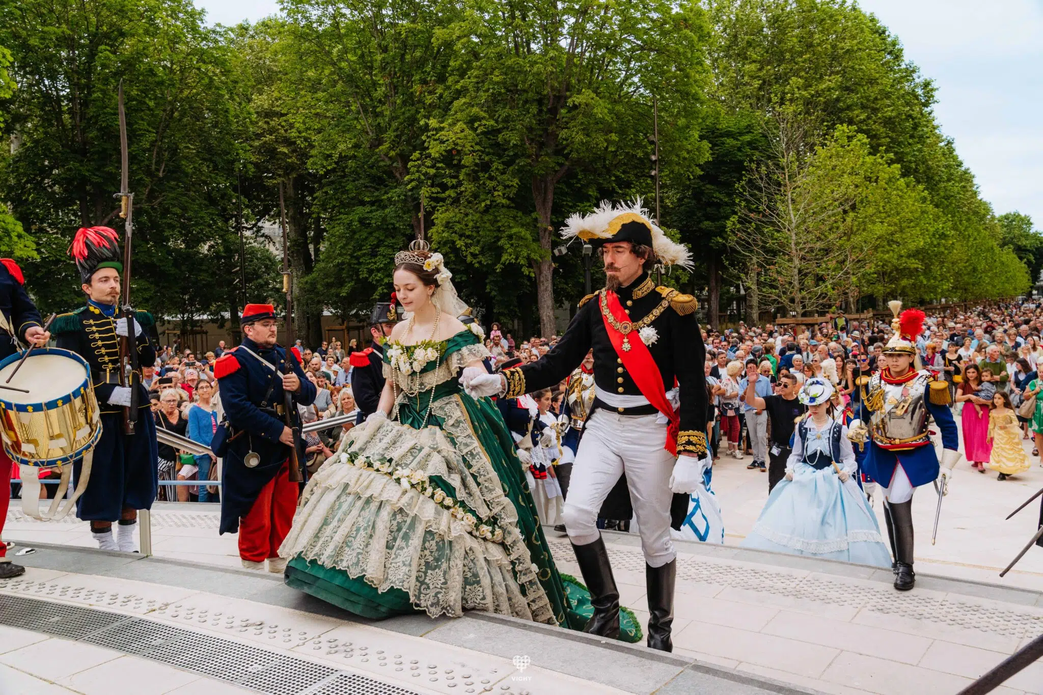 Vichy fête Napoléon III