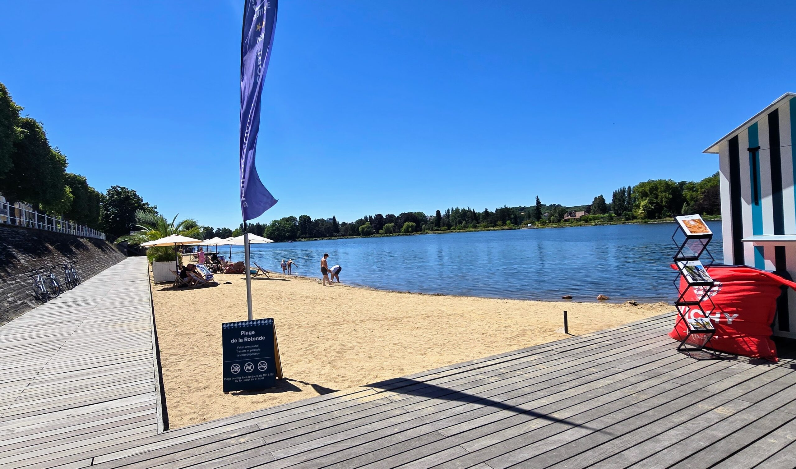 Les bords de l'Allier Vichy