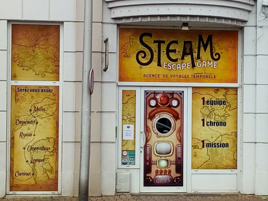 Steam Escape Game