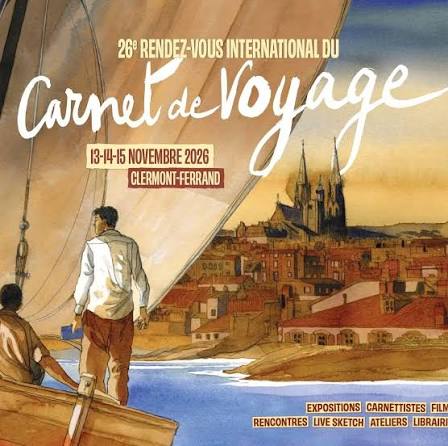 26e Rendez-vous International du Carnet de Voyage CF