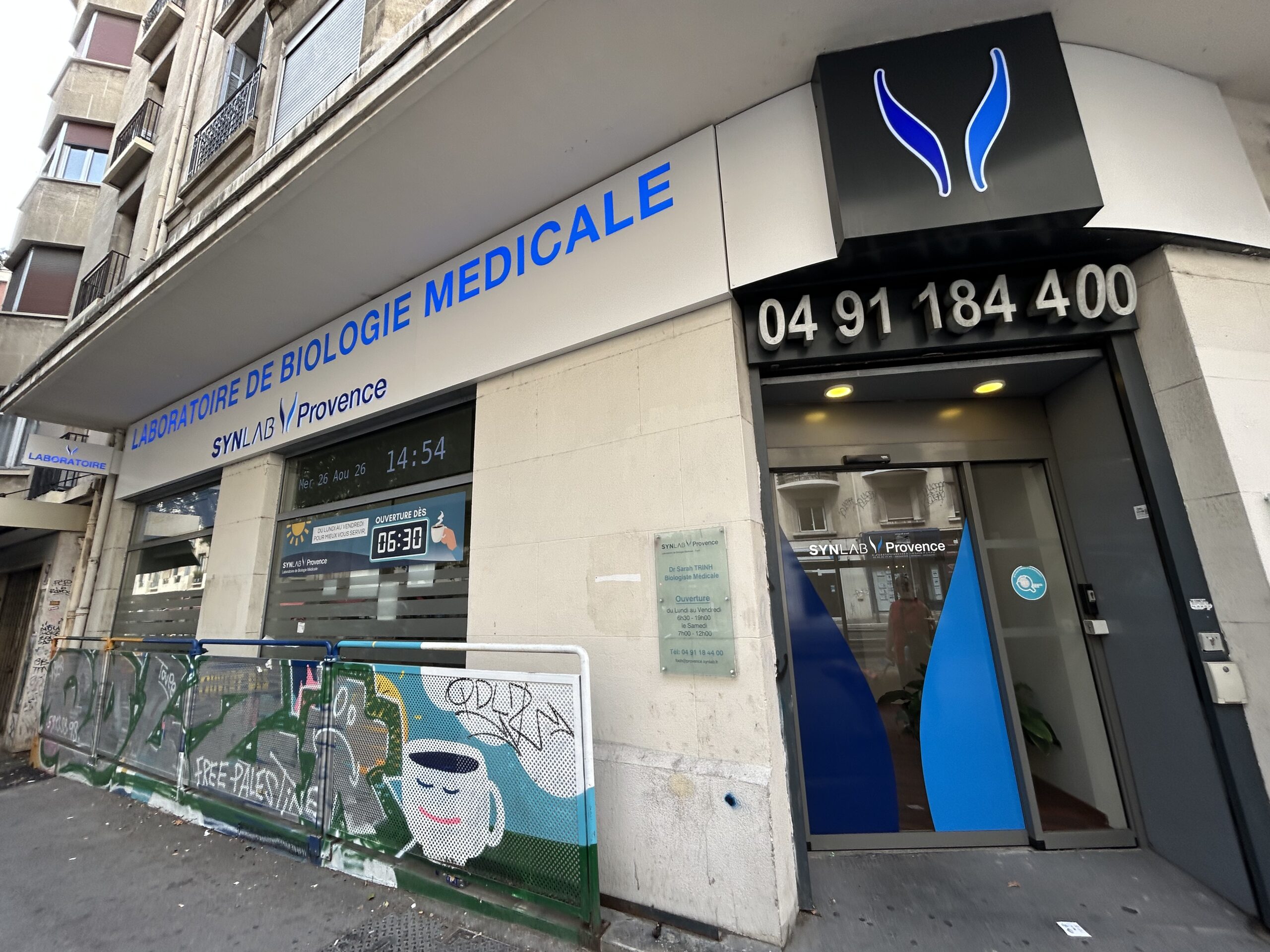 SYNLAB Provence Laboratoire de biologie médicale Baille Marseille