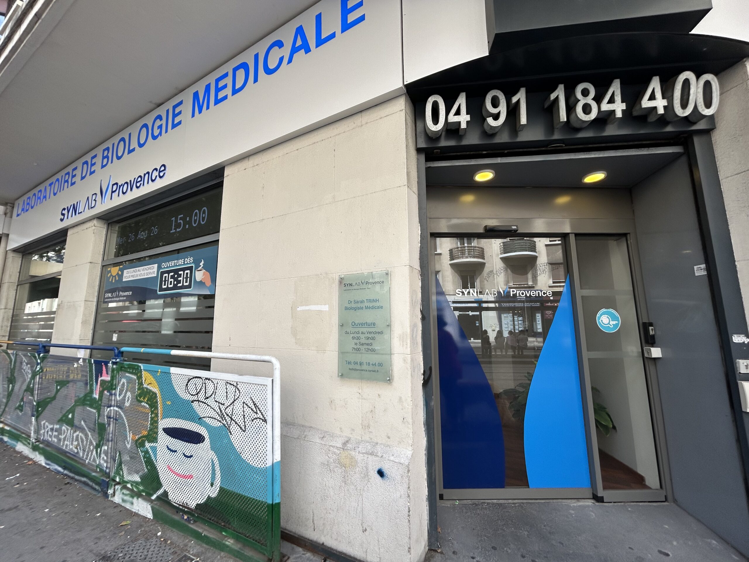 SYNLAB Provence Laboratoire de biologie médicale Baille Marseille