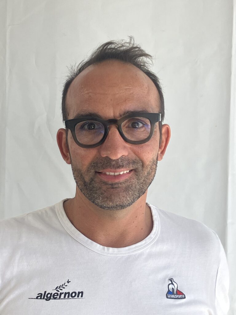 Arnaud Chikli, directeur sportif et directeur de course de l’association Algernon
