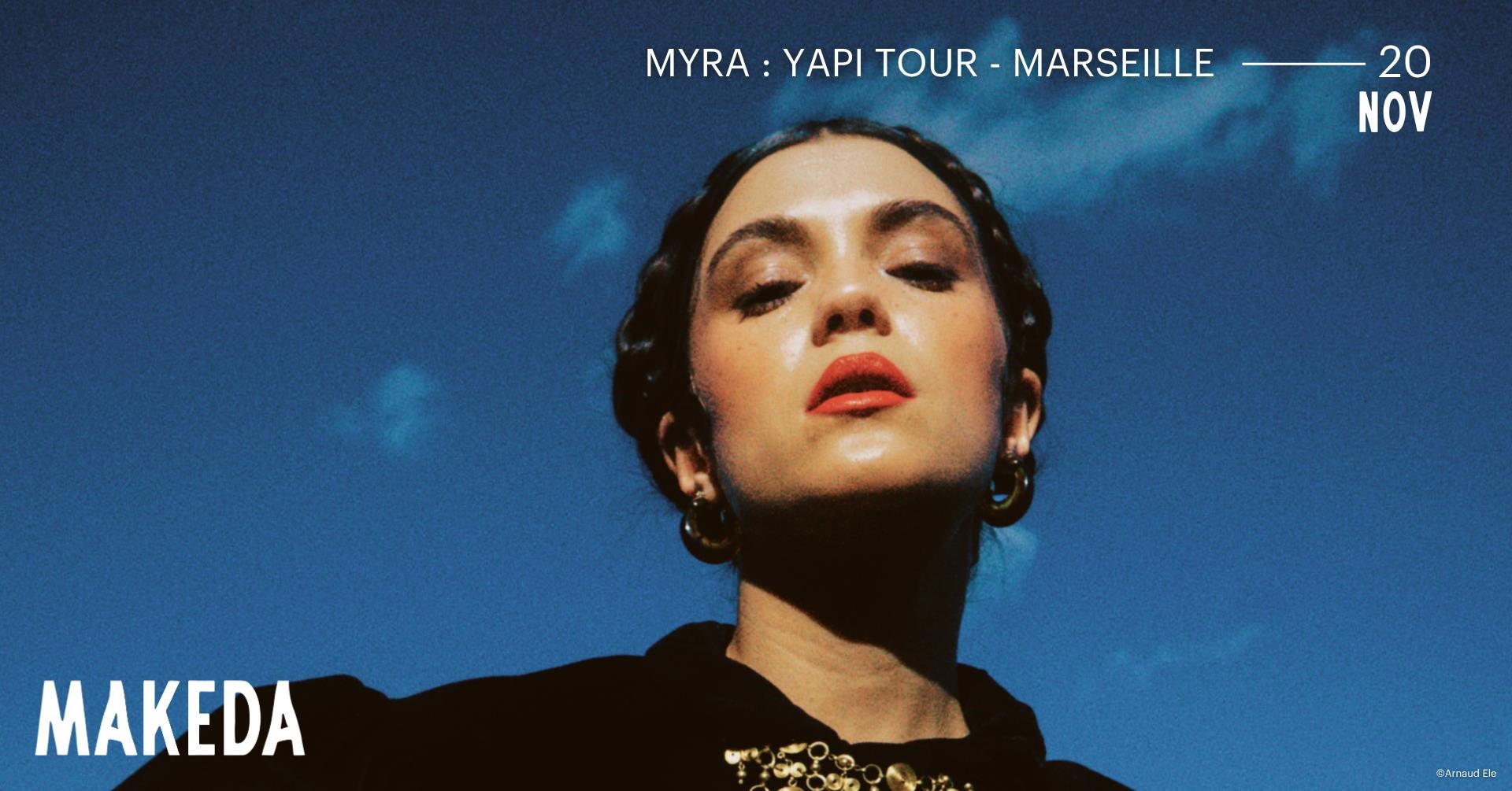 Myra : le YAPI Tour fait escale au Makeda de Marseille